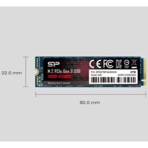 o cung gan trong M.2 2280 PCIE SSD A80 2TB